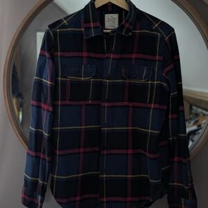 American Eagle Men's Plaid Button Up